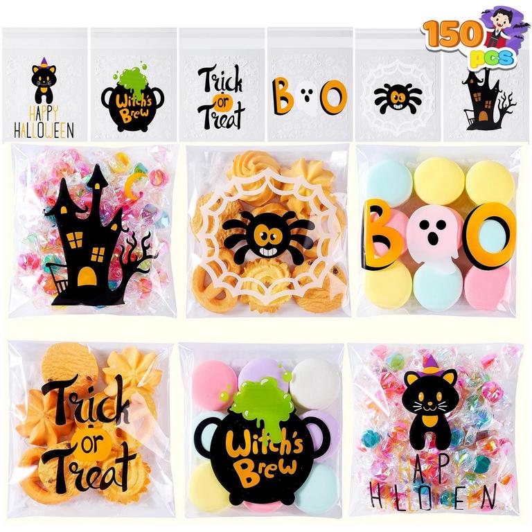 SYNCFUN 150 PCS TREAT BAGS