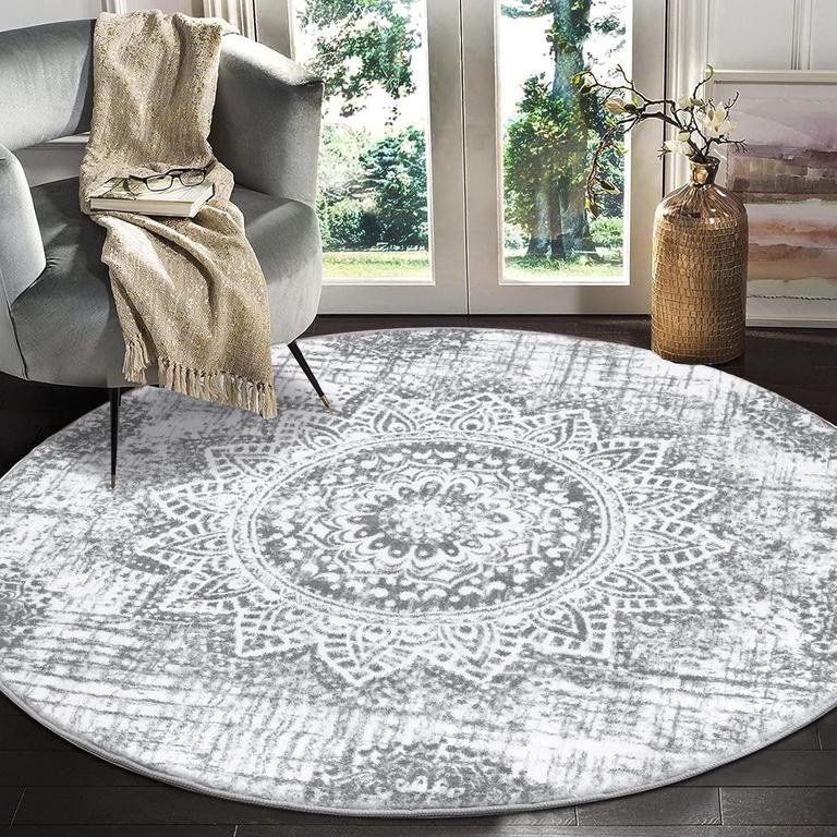 YAMAZIOT 4FT ROUND RUG