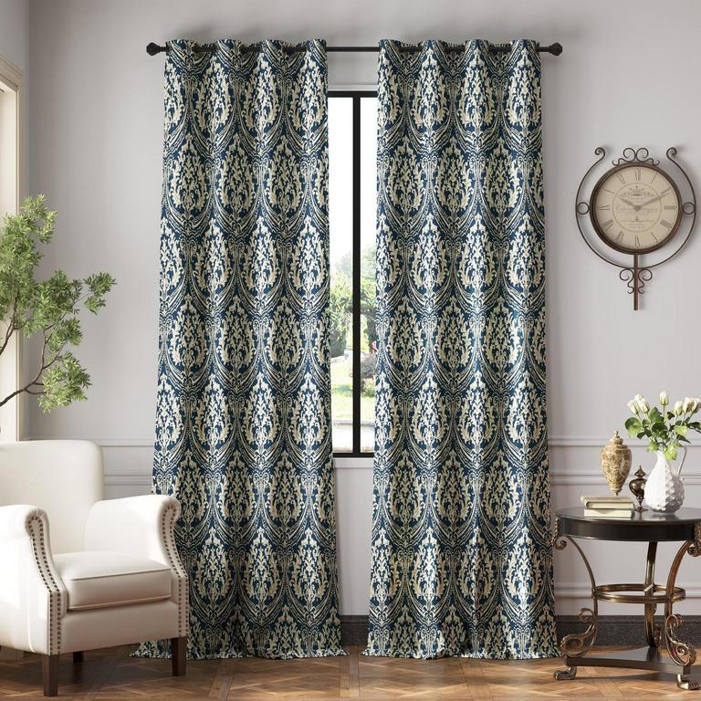 DAMASK BLACKOUT CURTAINS