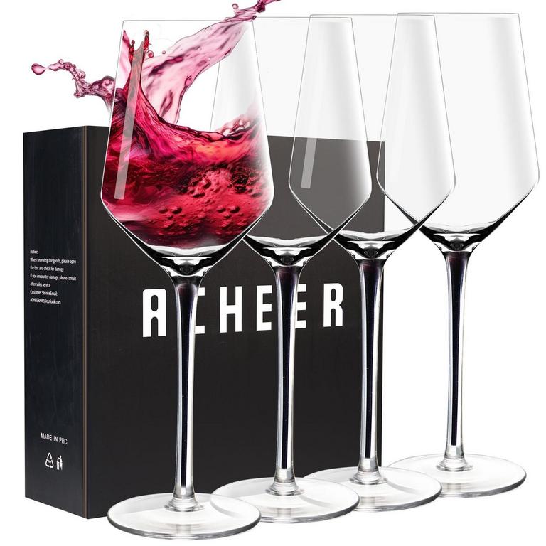 ACHEER 14OZ WINE GLASSES 4PK