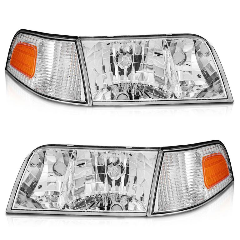 WEELMOTO HEADLIGHTS 1998-2011 FORD CROWN VICTORIA