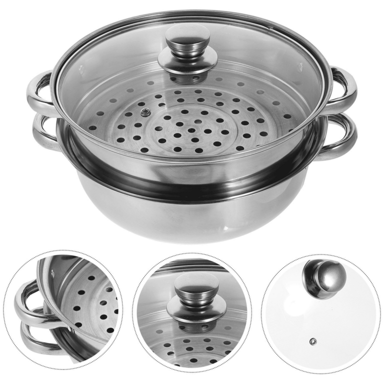 LEYEET 2PC STEAMER POT