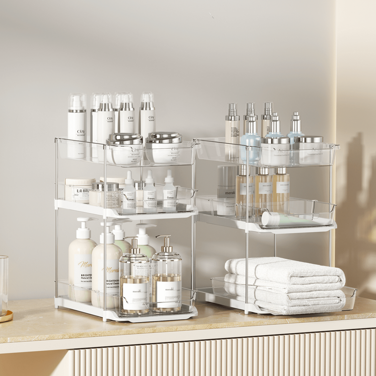 DELAMU UNDER SINK ORGANIZER 2PK