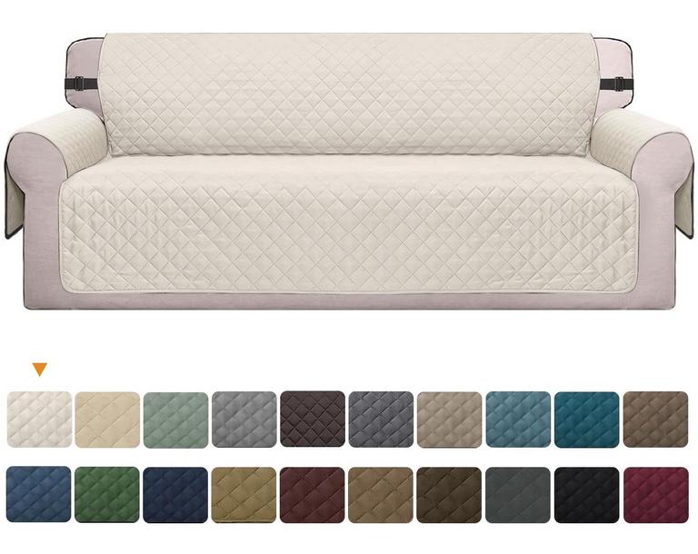 SANMADROLA SOFA COVER CREAM WHITE