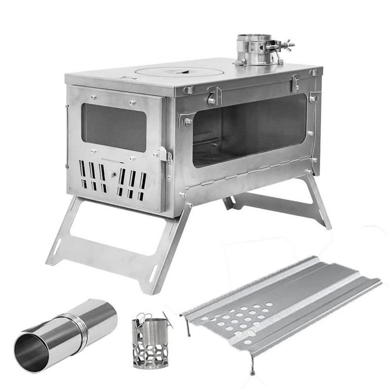 MC TITANIUM WOOD TENT STOVE 15IN