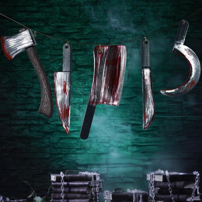 JOYIN 5PC HALLOWEEN KNIVES DECOR 