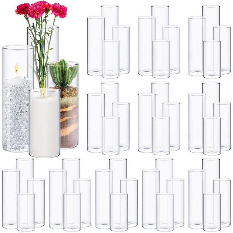 SAWYSINE 2.95IN D VASES 48PCS 