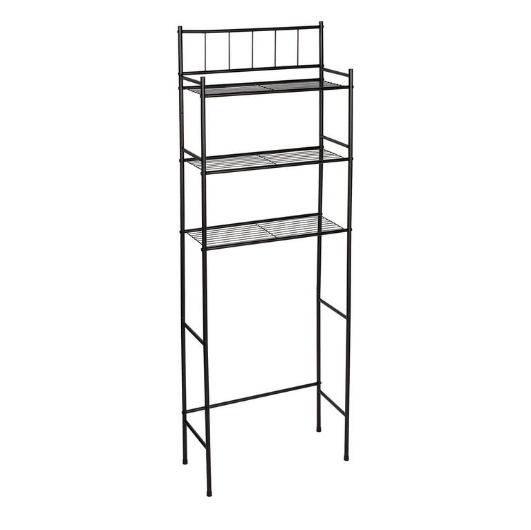 HONEY-CAN-DO 3TIER OVER TOILET SHELVING