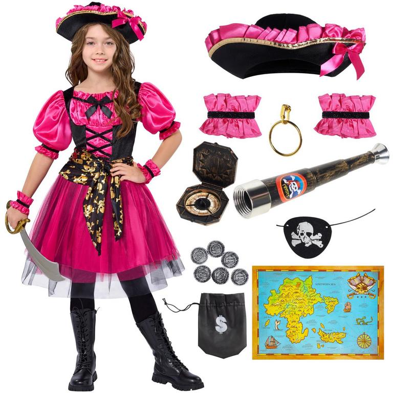 SPOOKTACULAR CREATIONS KIDS PIRATE COSTUME 3-4Y