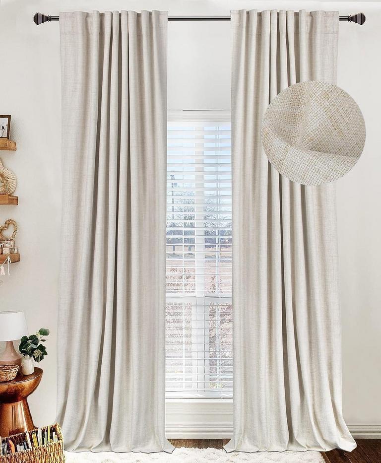 LINEN BLACKOUT CURTAINS