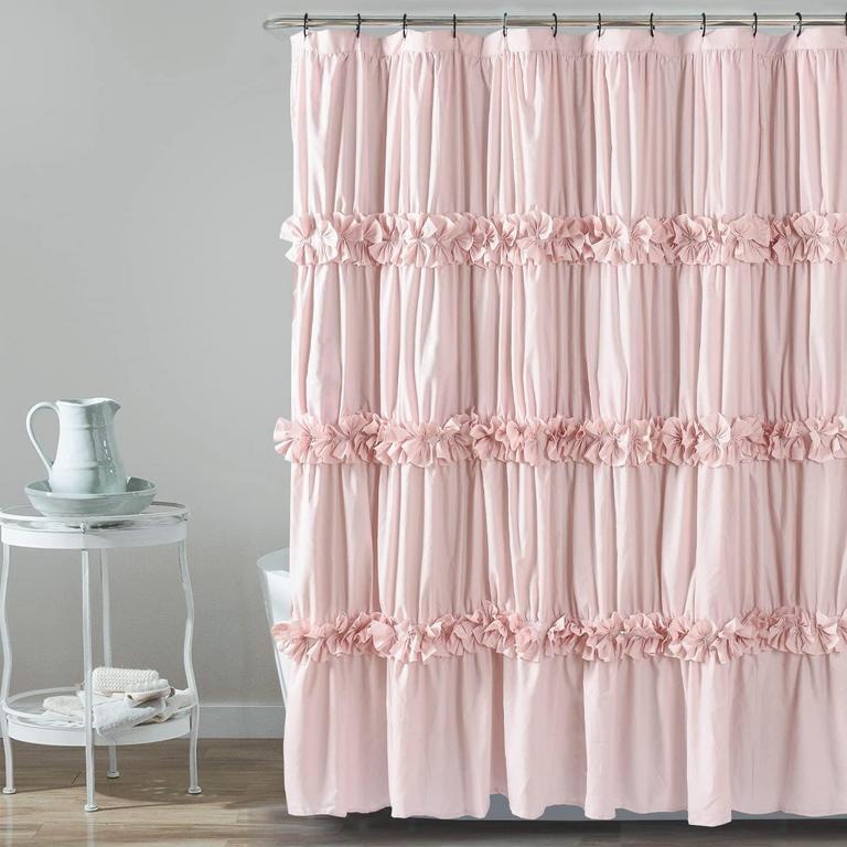 HOMECHOICE DECOR SHOWER CURTAIN 72IN