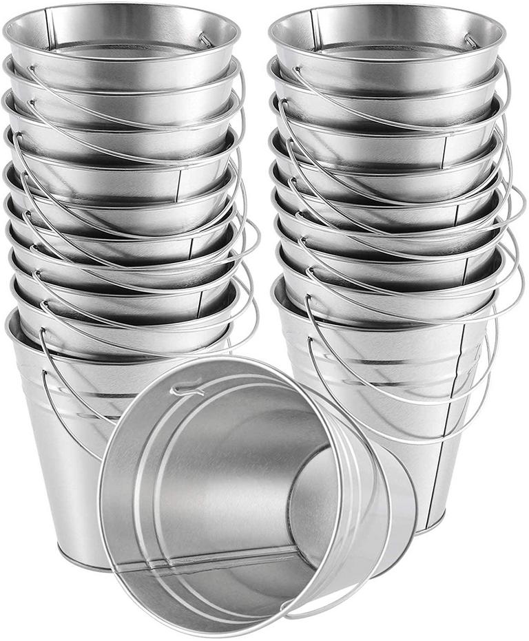ZEONHAK 20PACK 4.5IN BUCKET VASES