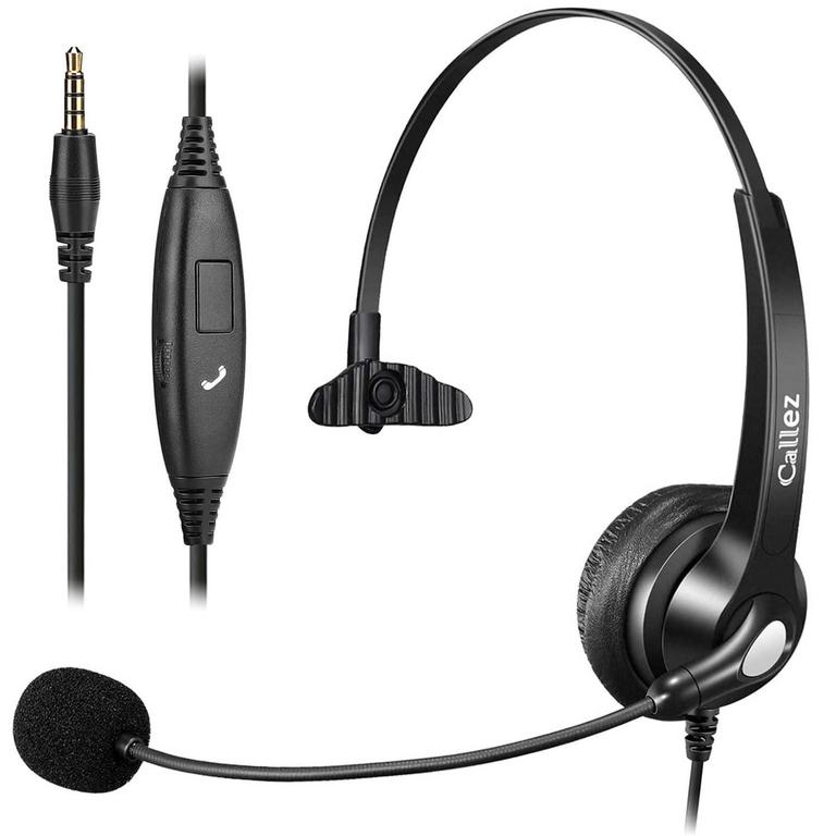 CALLEZ HEADSET GRAY MONAURAL