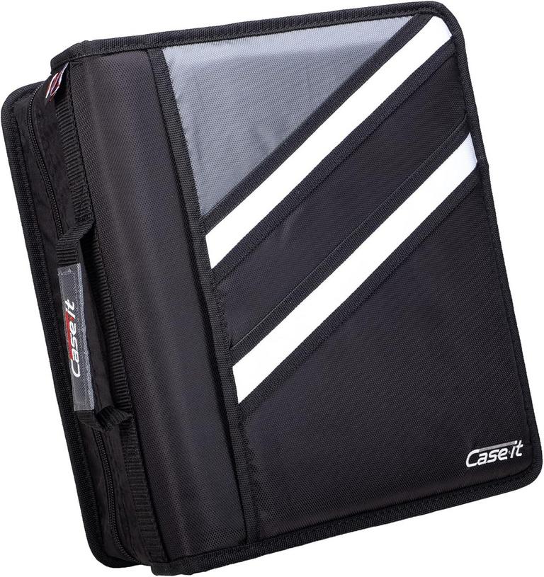 CASE-IT 1.5 IN ZIPPER BINDER