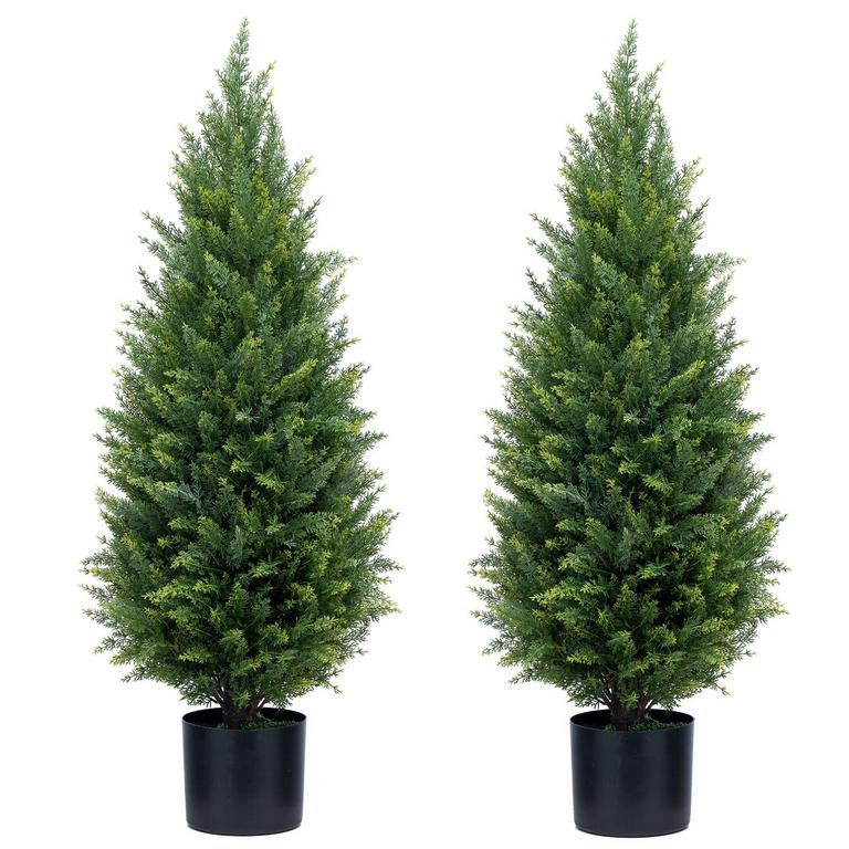ECOLVANT 3FT ARTIFICIAL TREES 2PK