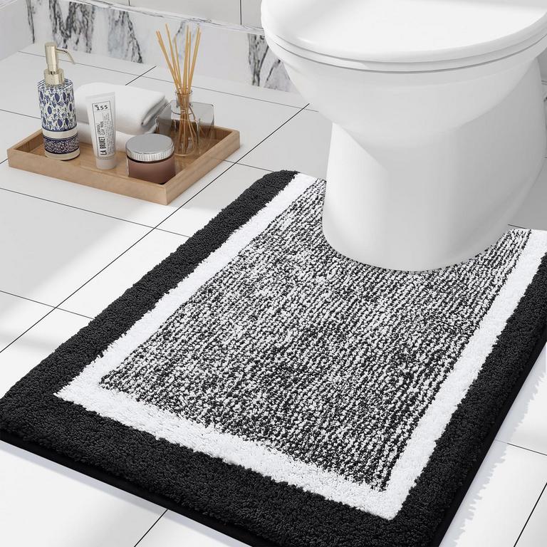 OLANLY TOILET RUG 24"X20"