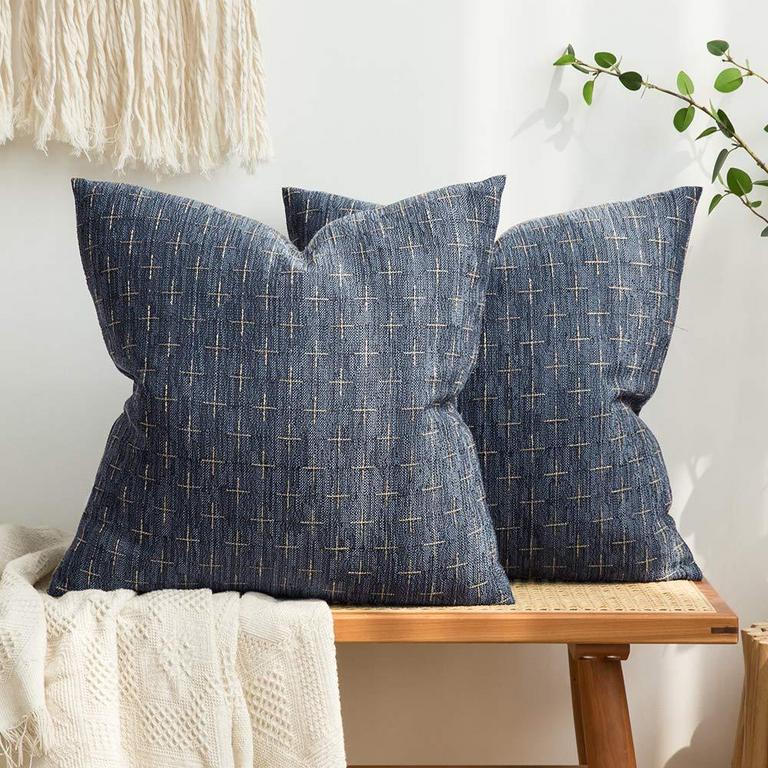 MIULEE 18IN DECORATIVE PILLOW COVERS 2PK