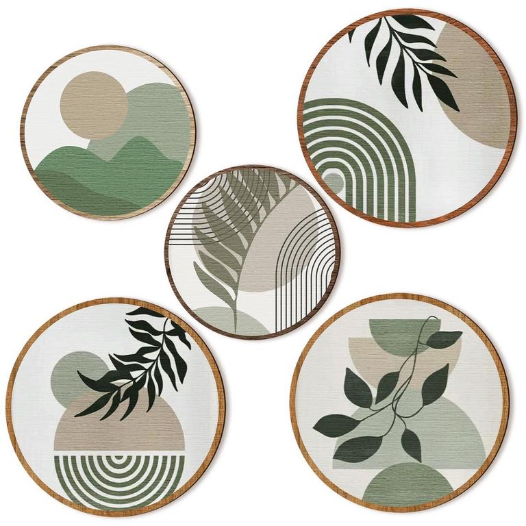 BOHO WALL ART SET 5PCS