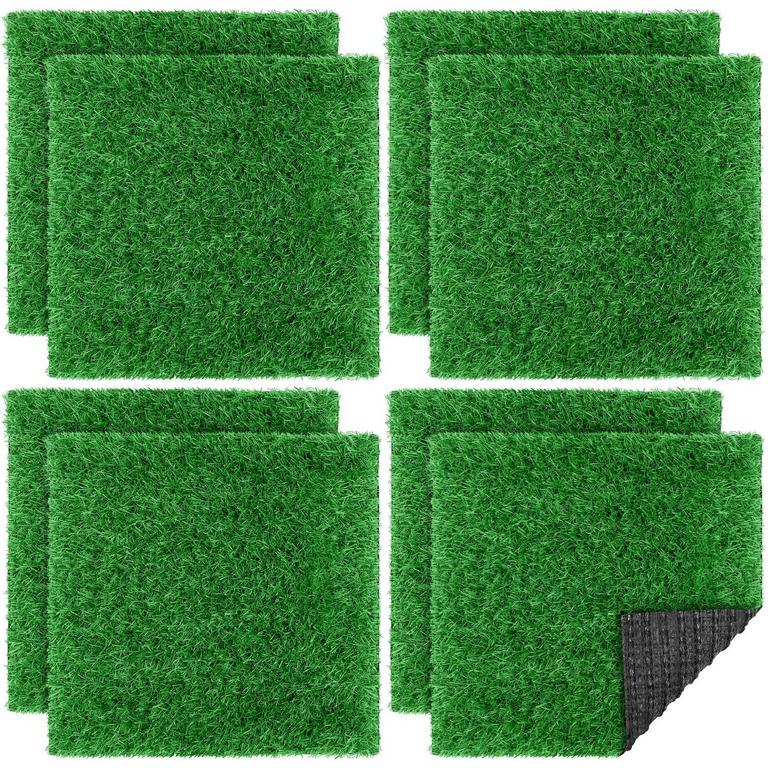 TURSTIN GRASS MATS 12IN SQUARE 8PK