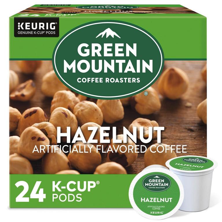 GREEN MOUNTAIN HAZELNUT COFFEE PODS 24PK