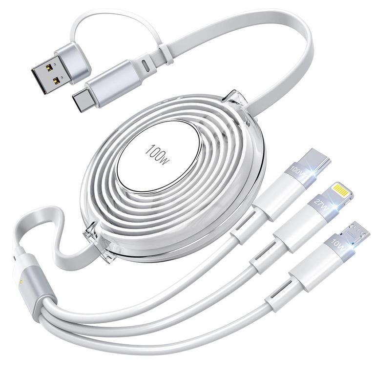 MTAKYA 3-IN-1 CHARGER WHITE