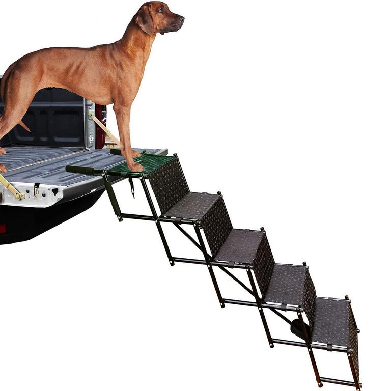 UPGRADED DOG STAIRS 5 STEPS