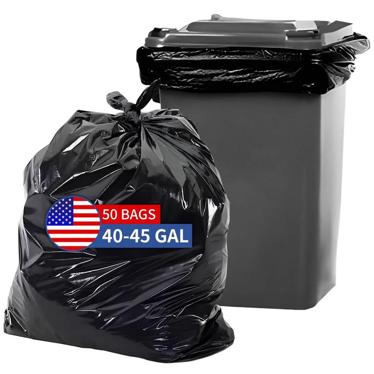 ALFRESCO TRASH BAGS 40-45GAL 50PK