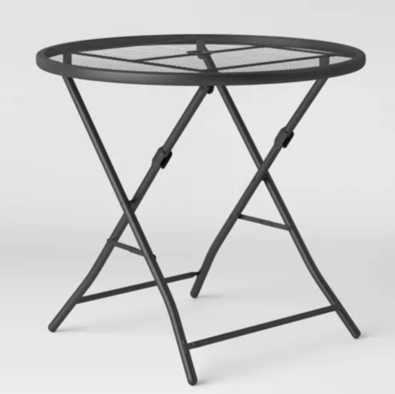 METAL MESH PATIO TABLE