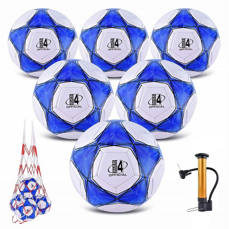 ELKCIP SIZE 4 SOCCER BALLS 6PK