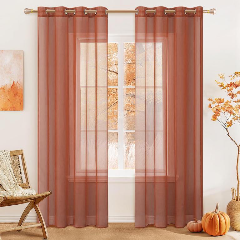 MIULEE 54IN X 72IN CURTAINS 2PK