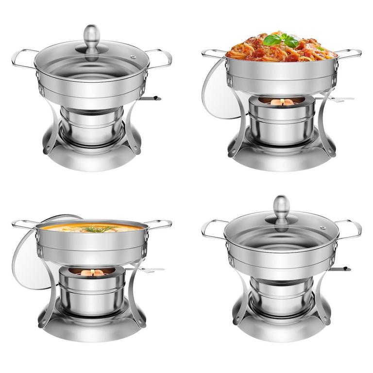 WARMOUNTS 1QT CHAFING DISHES 4PK