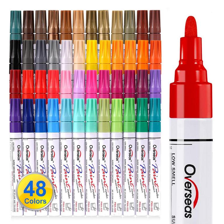 48 OIL BASED PAINT MARKERS