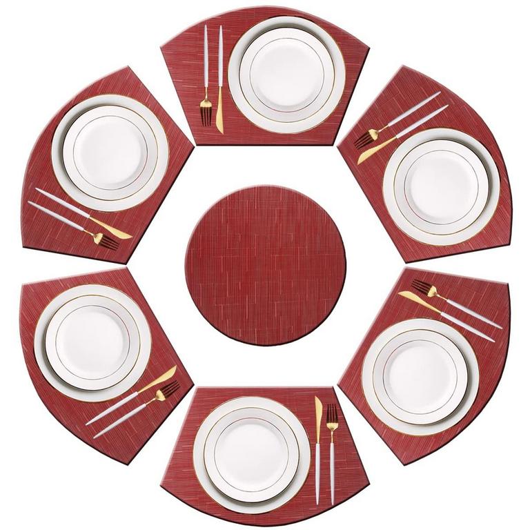 PIGCHCY PLACEMATS SET OF 7