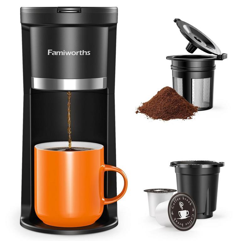 FAMIWORTHS MINI COFFEE MAKER
