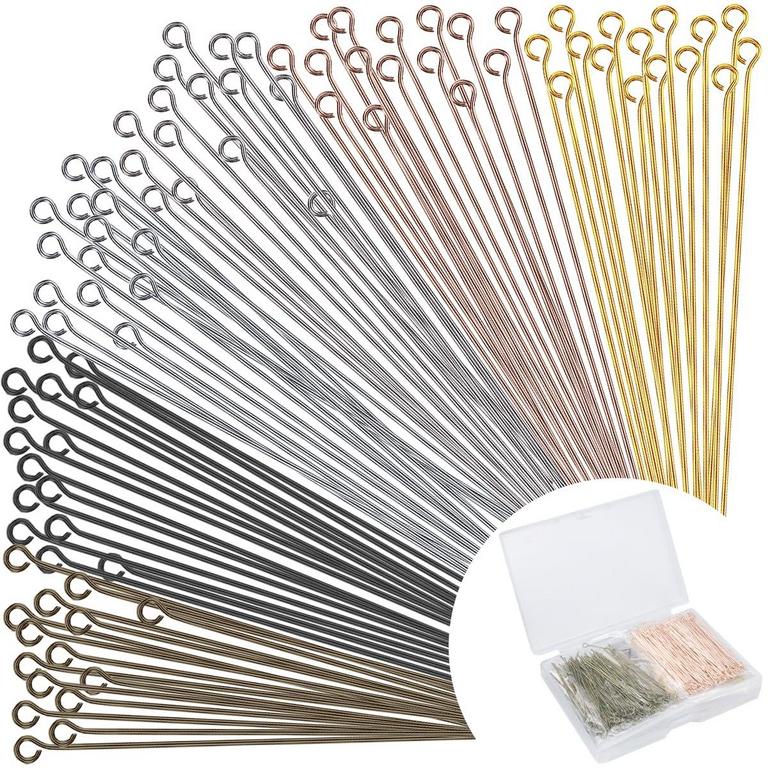 3,000PK 2IN FLAT EYE PINS
