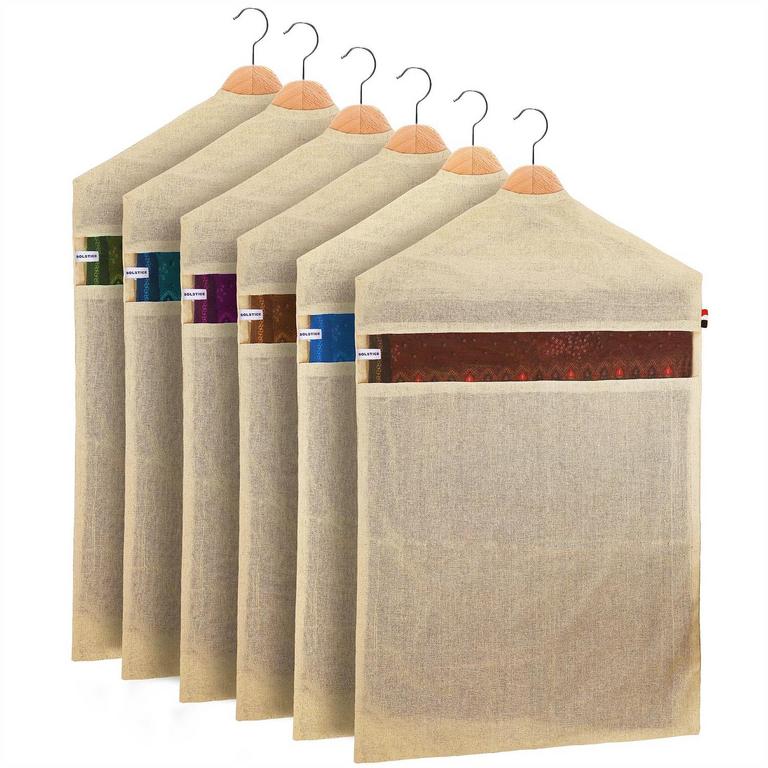 SOLSTICE 28IN COTTON SAREE COVERS 6PK