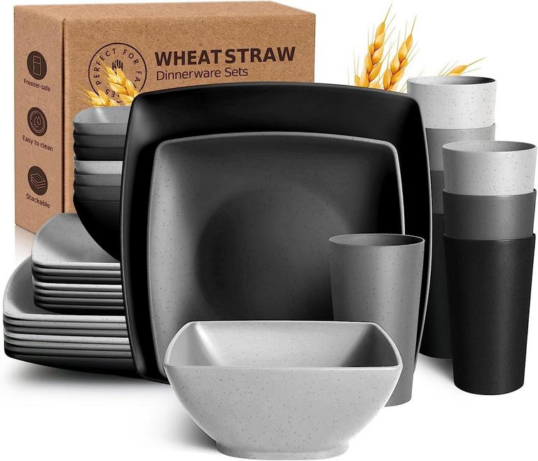 TEIVIO 32PC DINNERWARE SET