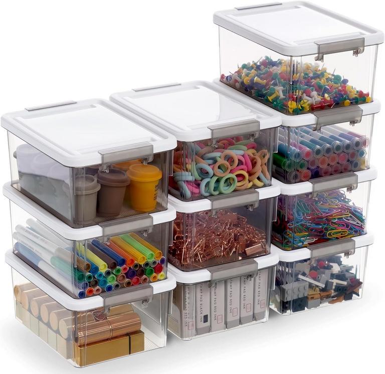 CITYLIFE 1.3QT STORAGE BINS 10PK