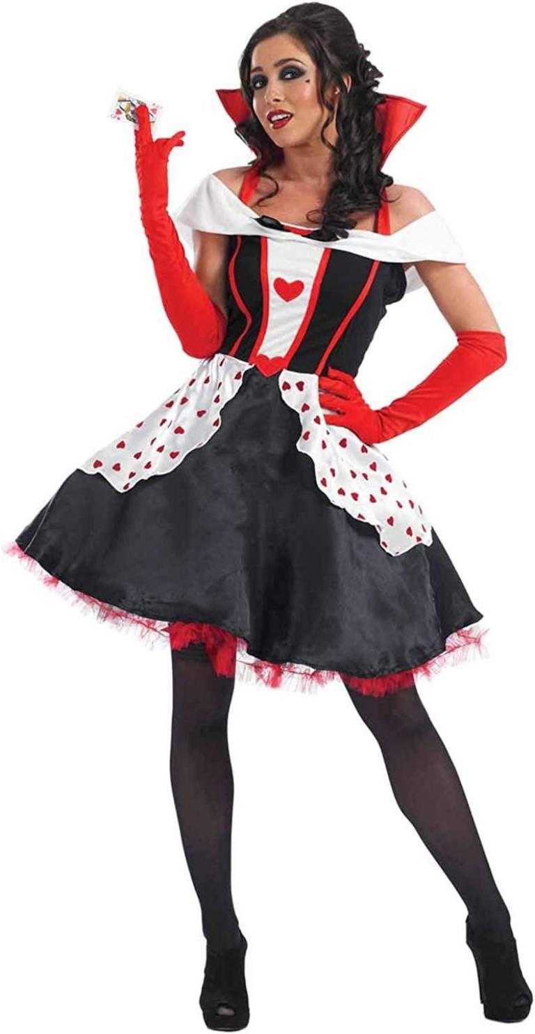 FUN SHACK WOMENS QUEEN OF HEARTS COSTUME SM