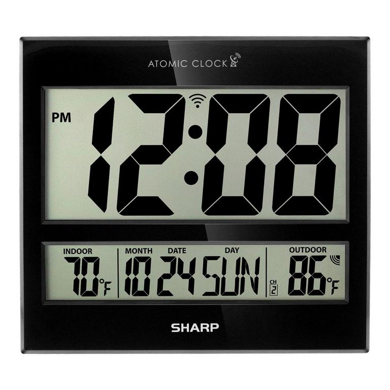 SHARP ATOMIC CLOCK 3IN