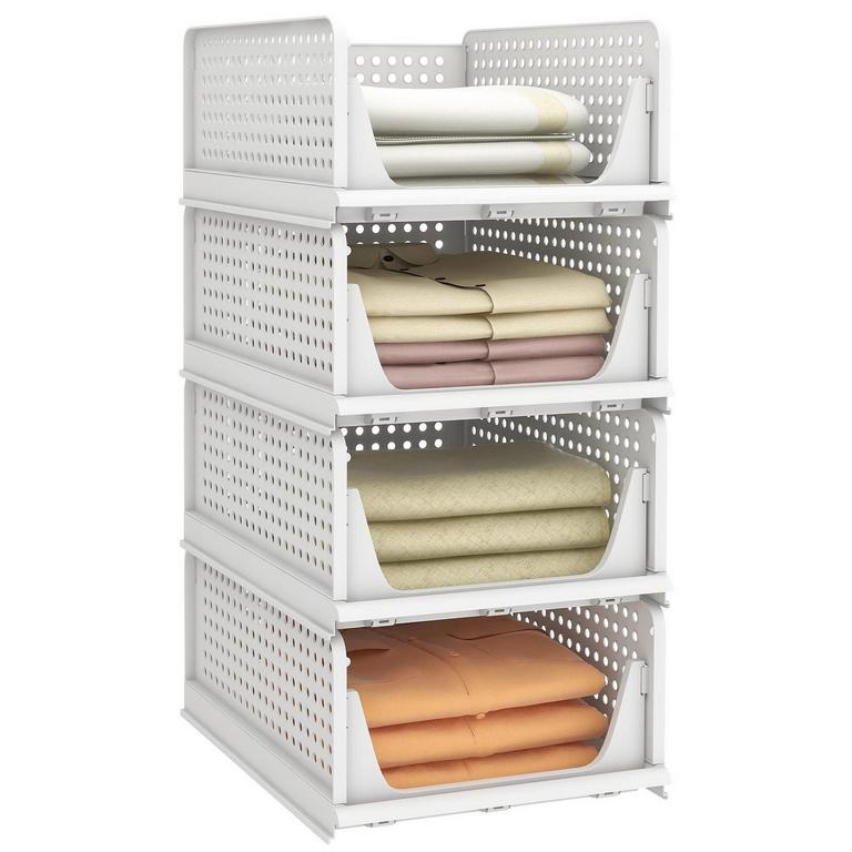 STACKABLE STORAGE BASKETS