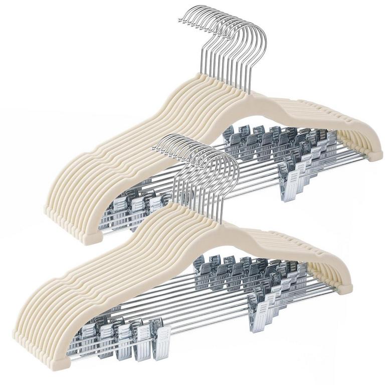 24-PACK VELVET HANGERS