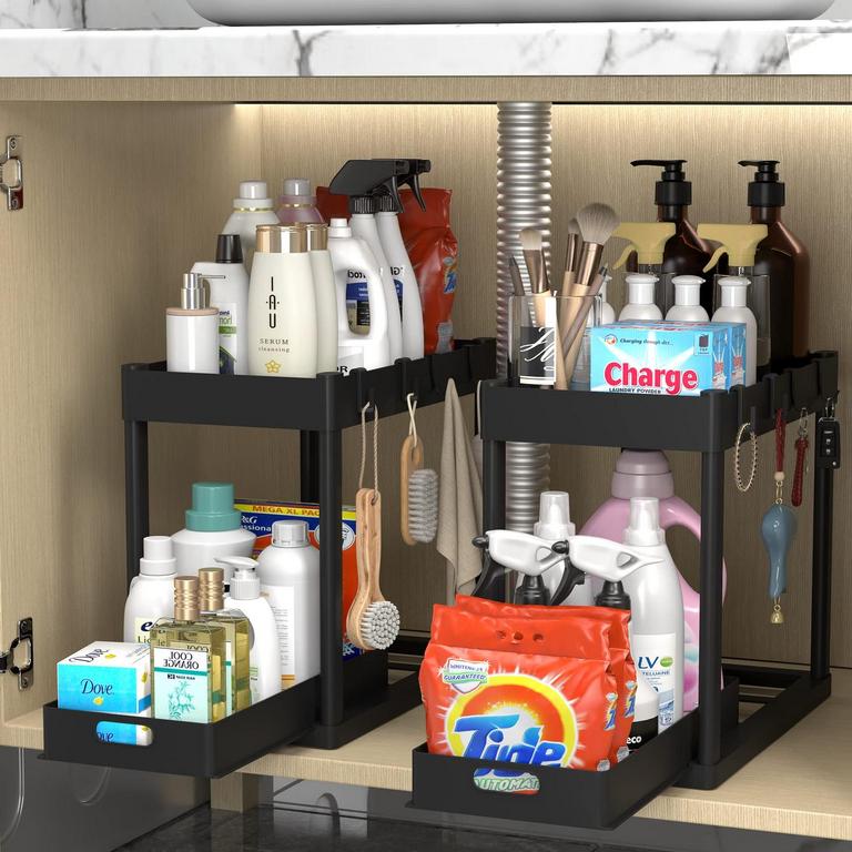 2PK UNDER SINK ORGANIZERS