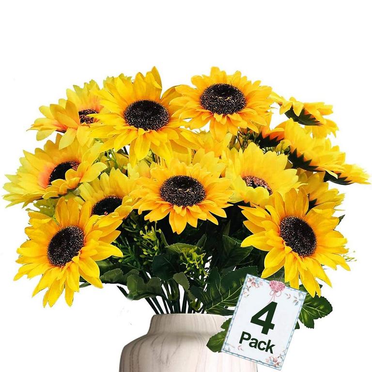 28PC ARTIFICIAL SUNFLOWERS