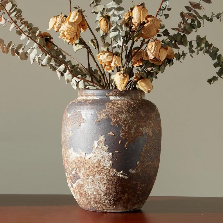 SMILETAG  RUSTIC VASE 9IN