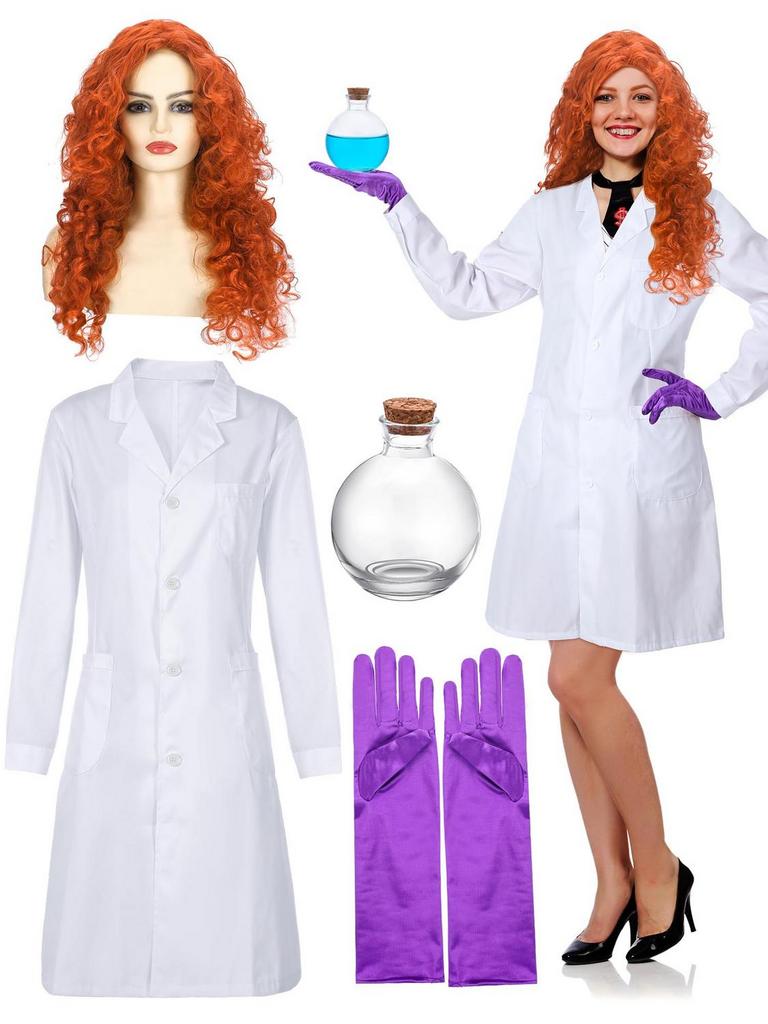 LANGYIWEE  LABORATORY COSTUME WOMEN'S SZ L