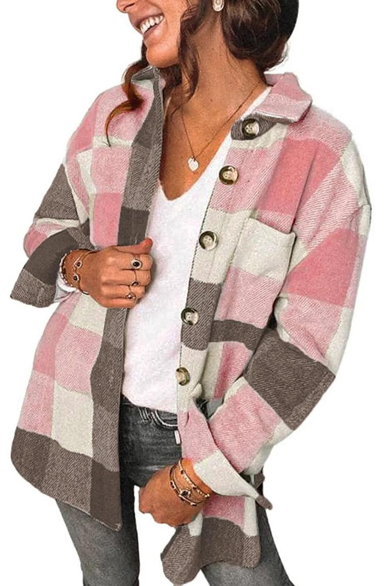 FANTASLOOK WOMEN'S SHACKET SZ S