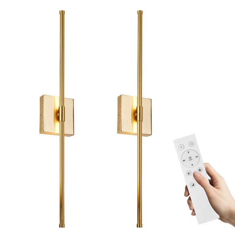 GOOSEBRITE 34.84IN LED WALL SCONCES 2PK