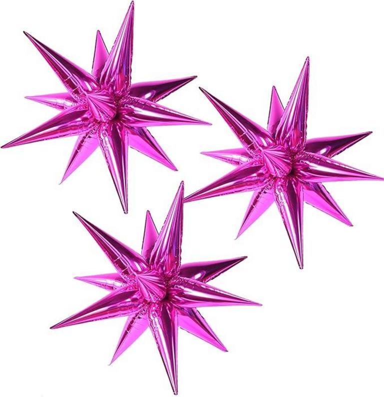 3D STAR BALLOONS