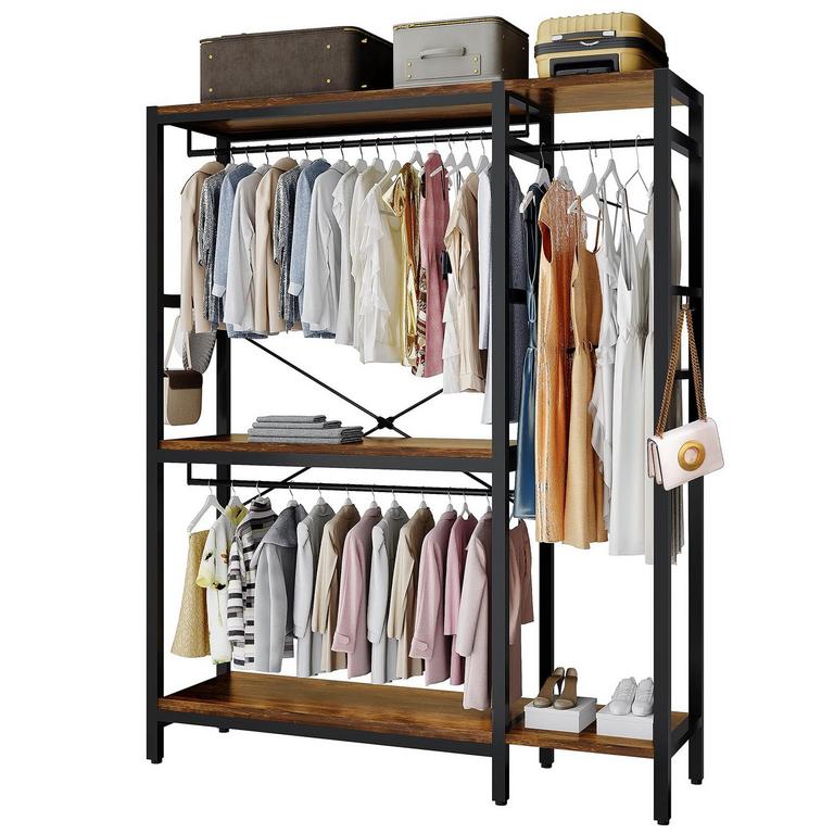 ZERDER CLOTHES RACK 71IN